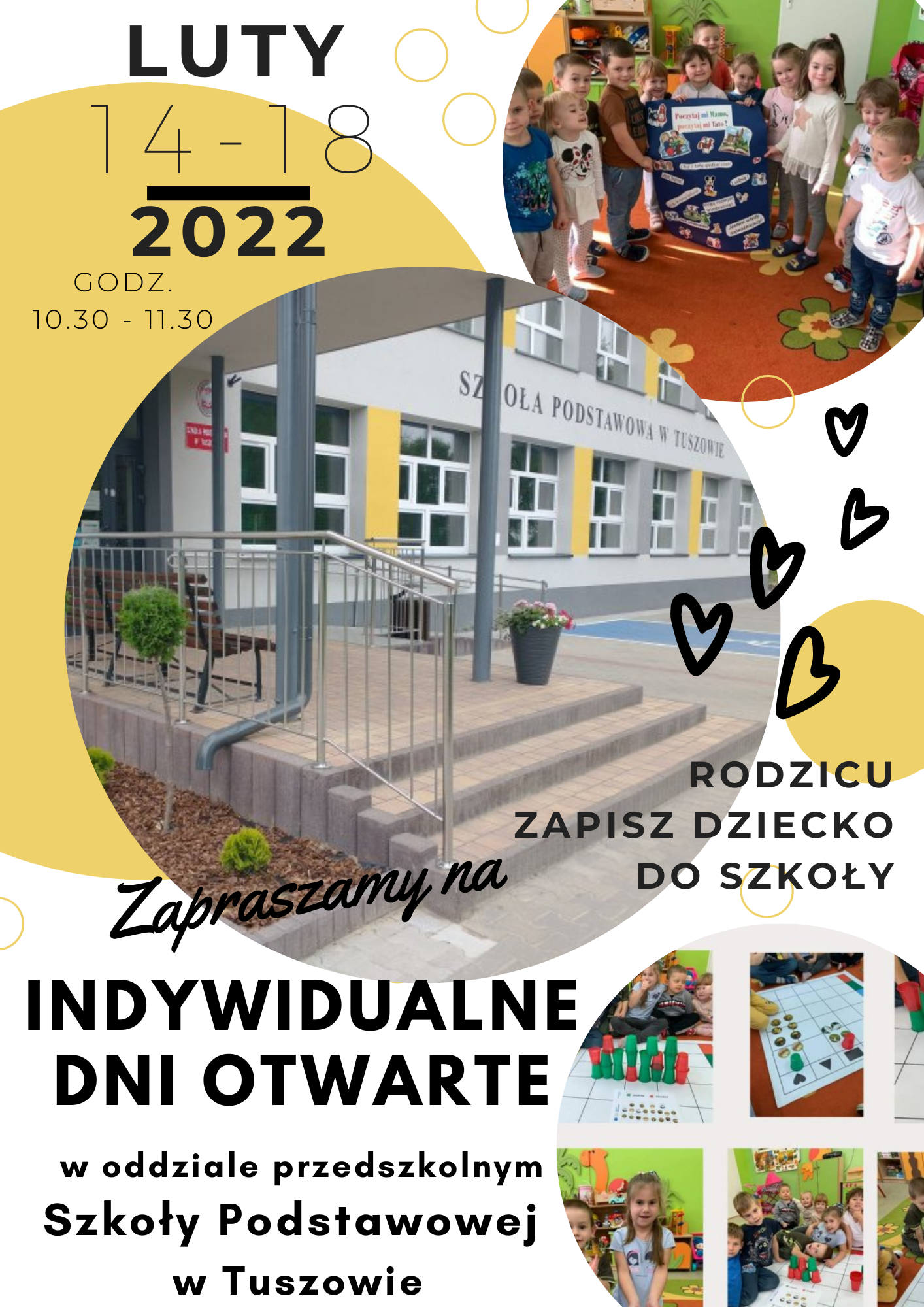 plakat Dzien Otwarty Szkoły